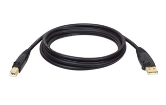 TRIPP LITE, USB 2.0 HI-SPEED A/B CABLE , M/M, 10 FT.